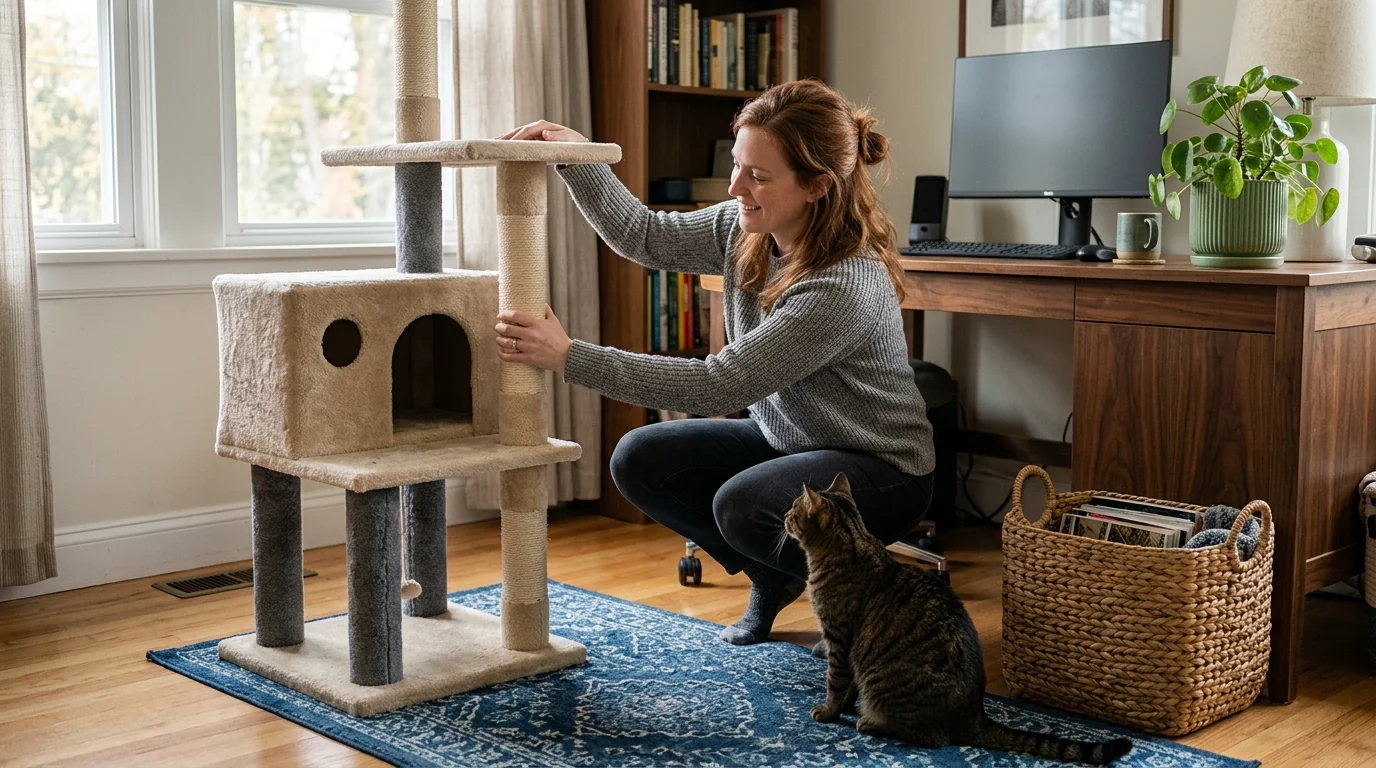 Are Carpeted Cat Trees Safe? Key Risks and Tips