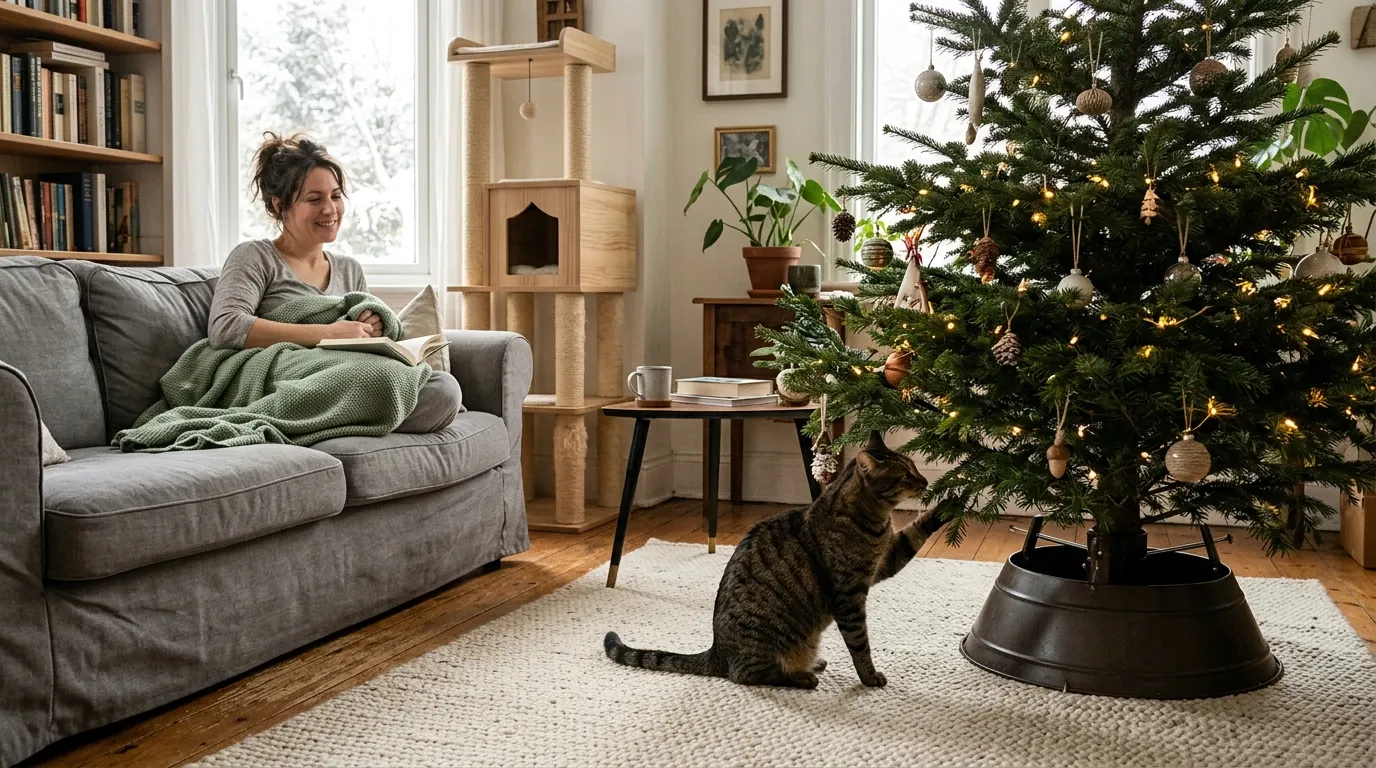 Cat-Resistant Christmas Trees: What Actually Helps