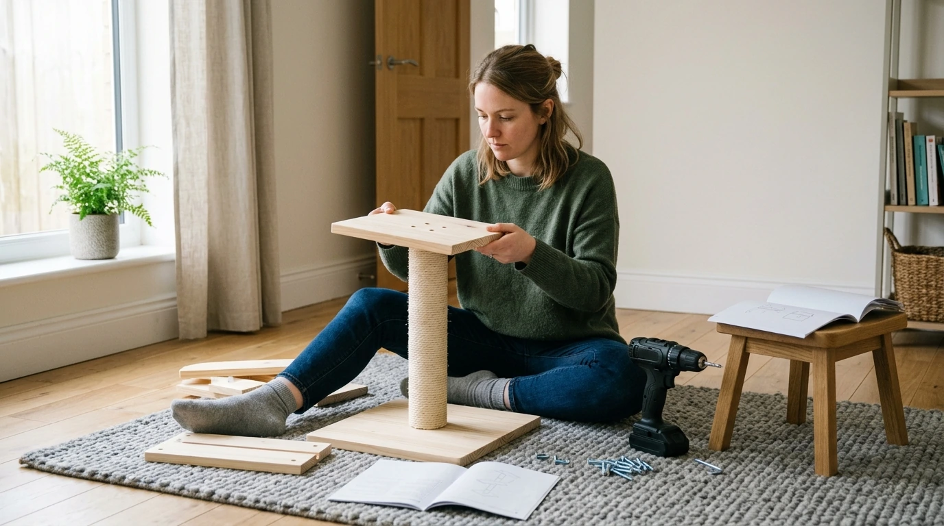 How Difficult Is It to Build a Cat Tree? A Beginner’s Guide