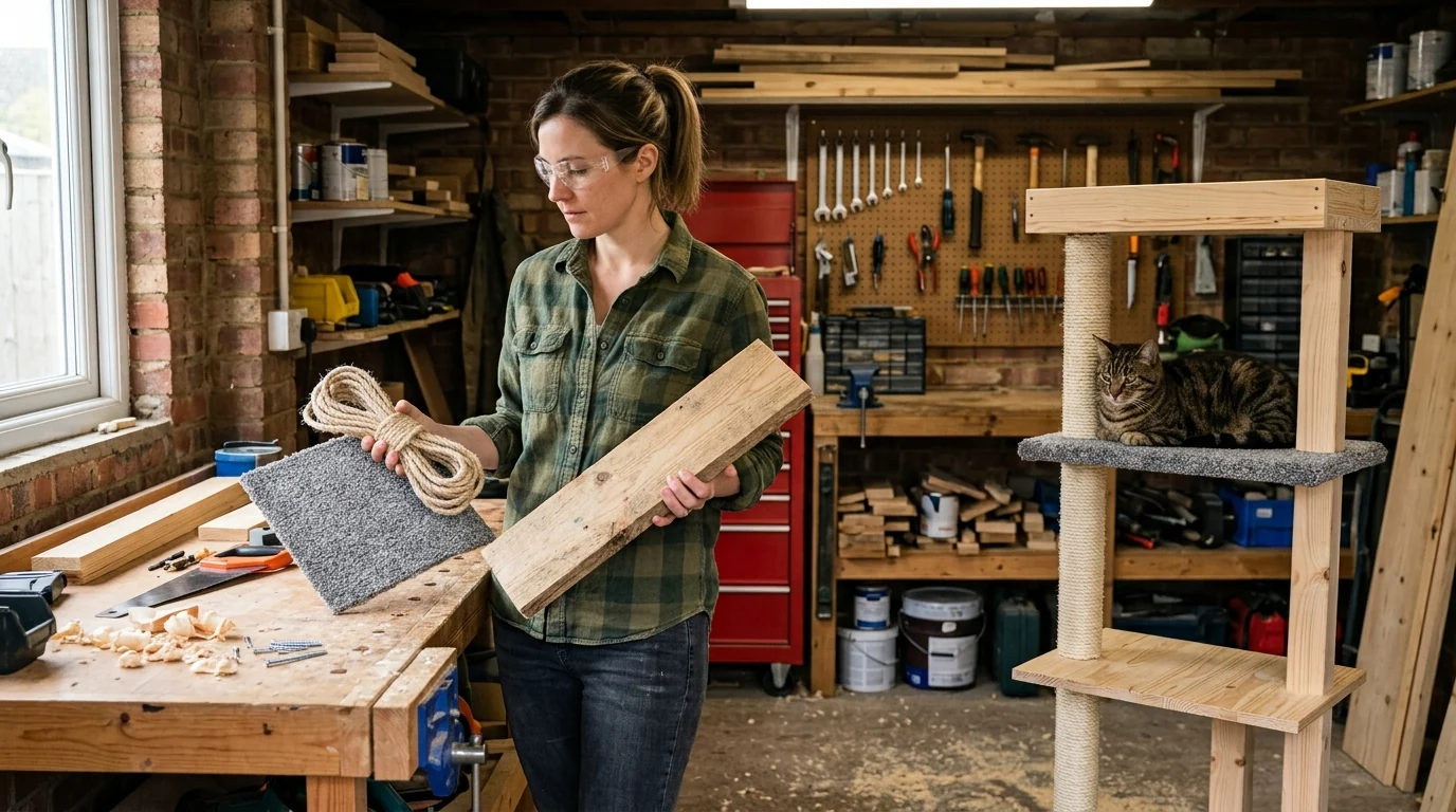 Is It Cheaper to Build Your Own Cat Tree? Cost Guide