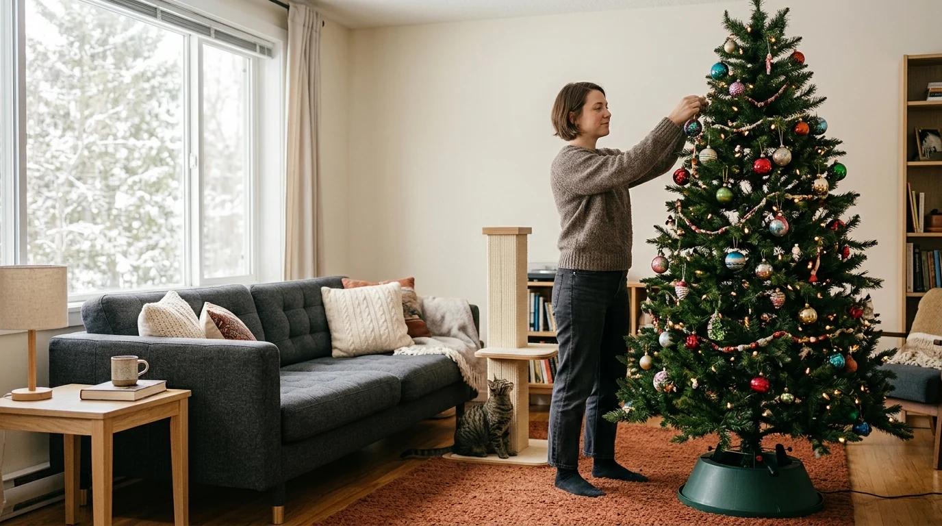 Can an Artificial Christmas Tree Be Cat-Proof?