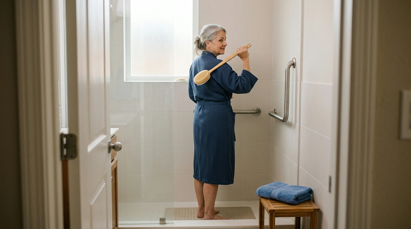 Choosing a Long-Handled Bath Brush for Older Adults