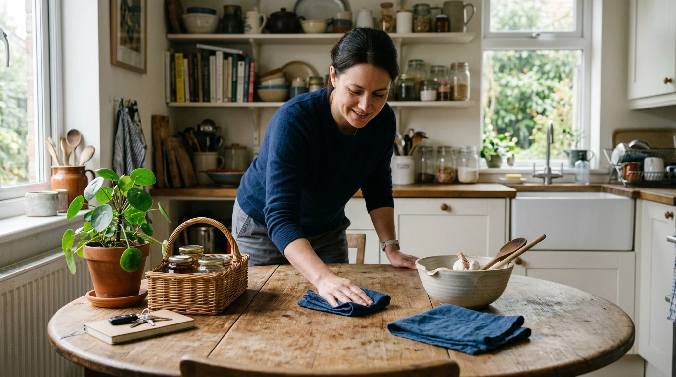 A Weekly Home Cleaning Routine That Fits Real Life