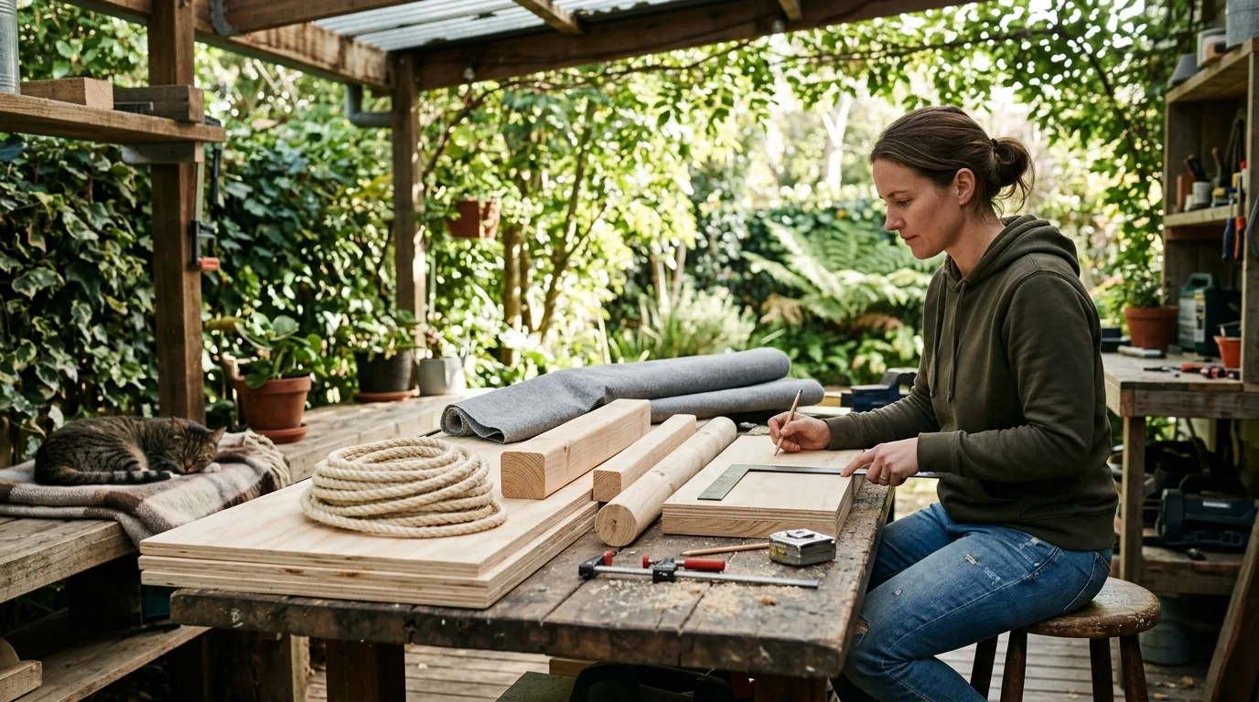 Best Materials for a DIY Cat Tree: A Practical Guide