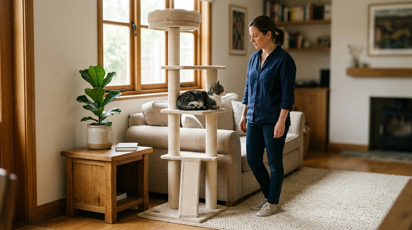 Cat Tower Height: Choosing the Right Size for Your Cat