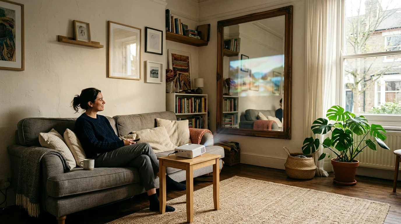 Can You Use a Mirror as a Projector Screen?