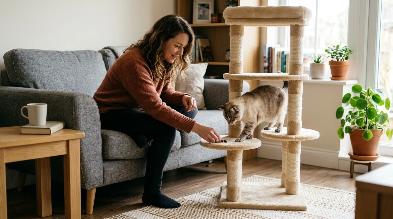 How to Encourage Your Cat to Explore a Cat Tower