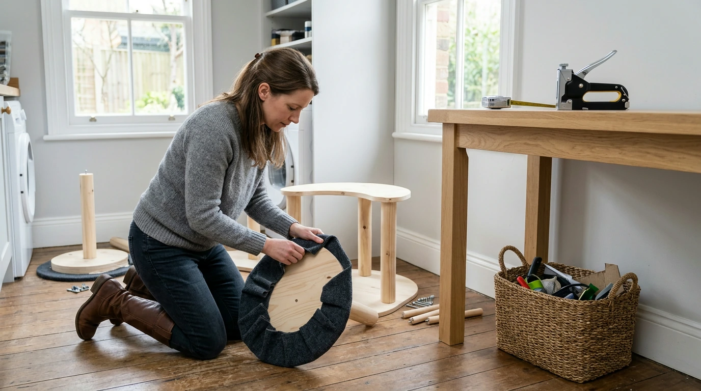 How to Recarpet a Cat Tower Safely
