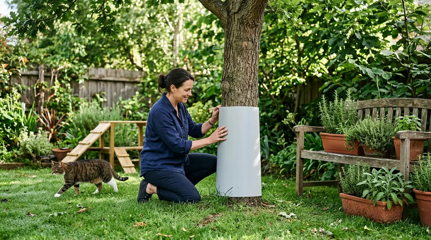 How to Deter Cats From Trees Safely